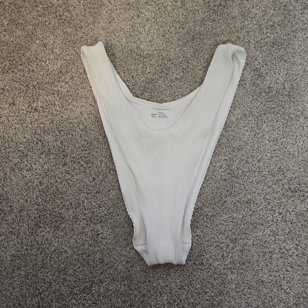 Aerie Cheekier Bikini bottoms in white